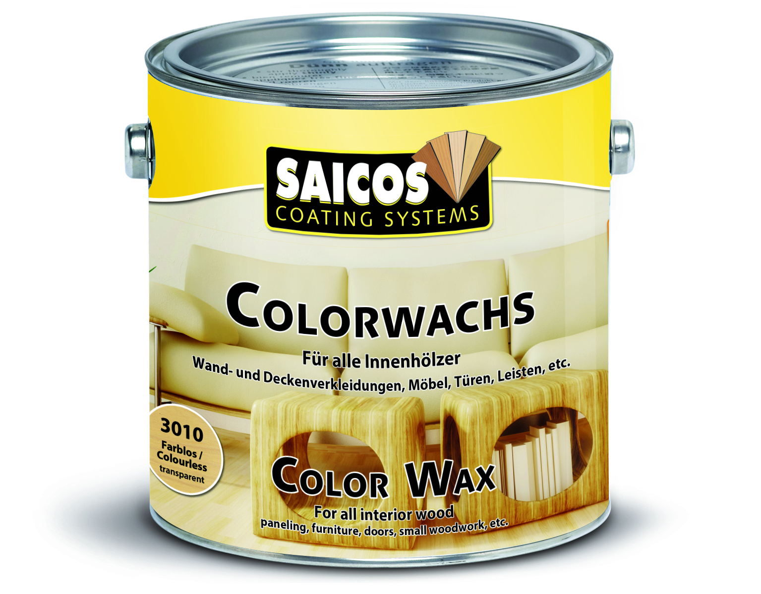 Saicos Colorwachs Eiche 2,5l