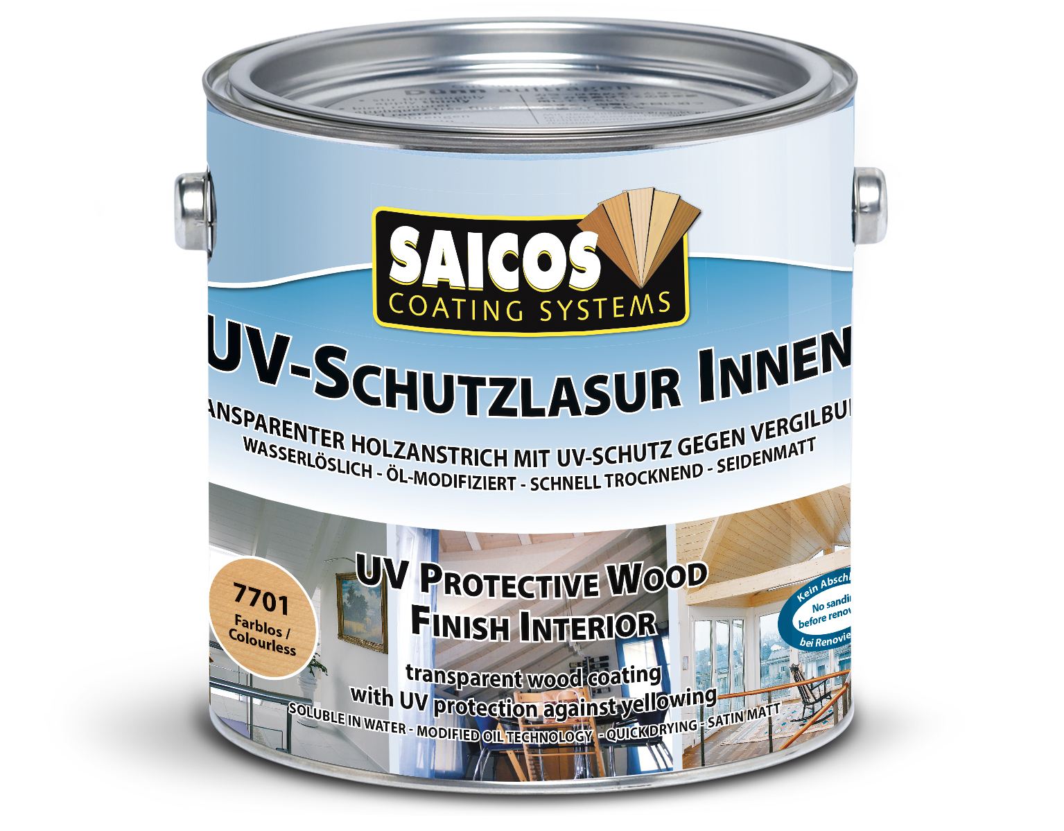 Saicos UV-Schutzlasur Innen farblos
