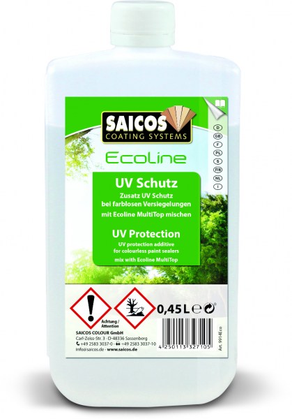Saicos Ecoline Zusatz UV-Schutz, 0,45l
