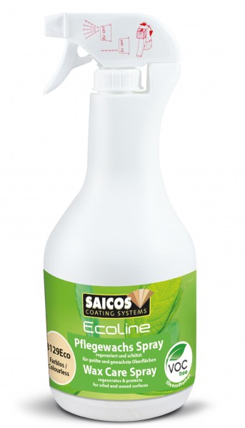 Saicos Ecoline Pflegewachs Spray (gebrauchsfertig) farblos